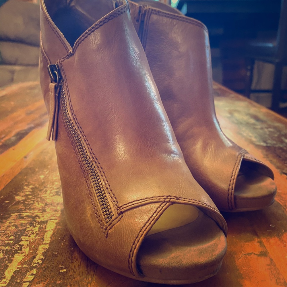 Genuine Leather Nine West Booties